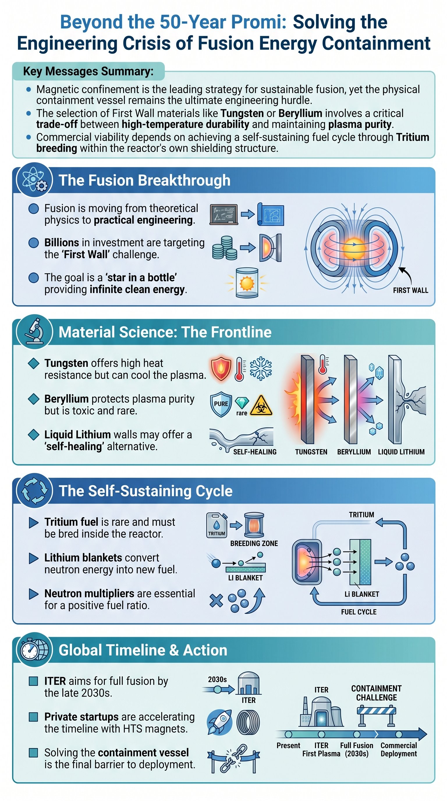 Beyond the 50-Year Promise: Solving the Engineering Crisis of Fusion Energy Containment - 1分でわかるスライド要約 (manabi)