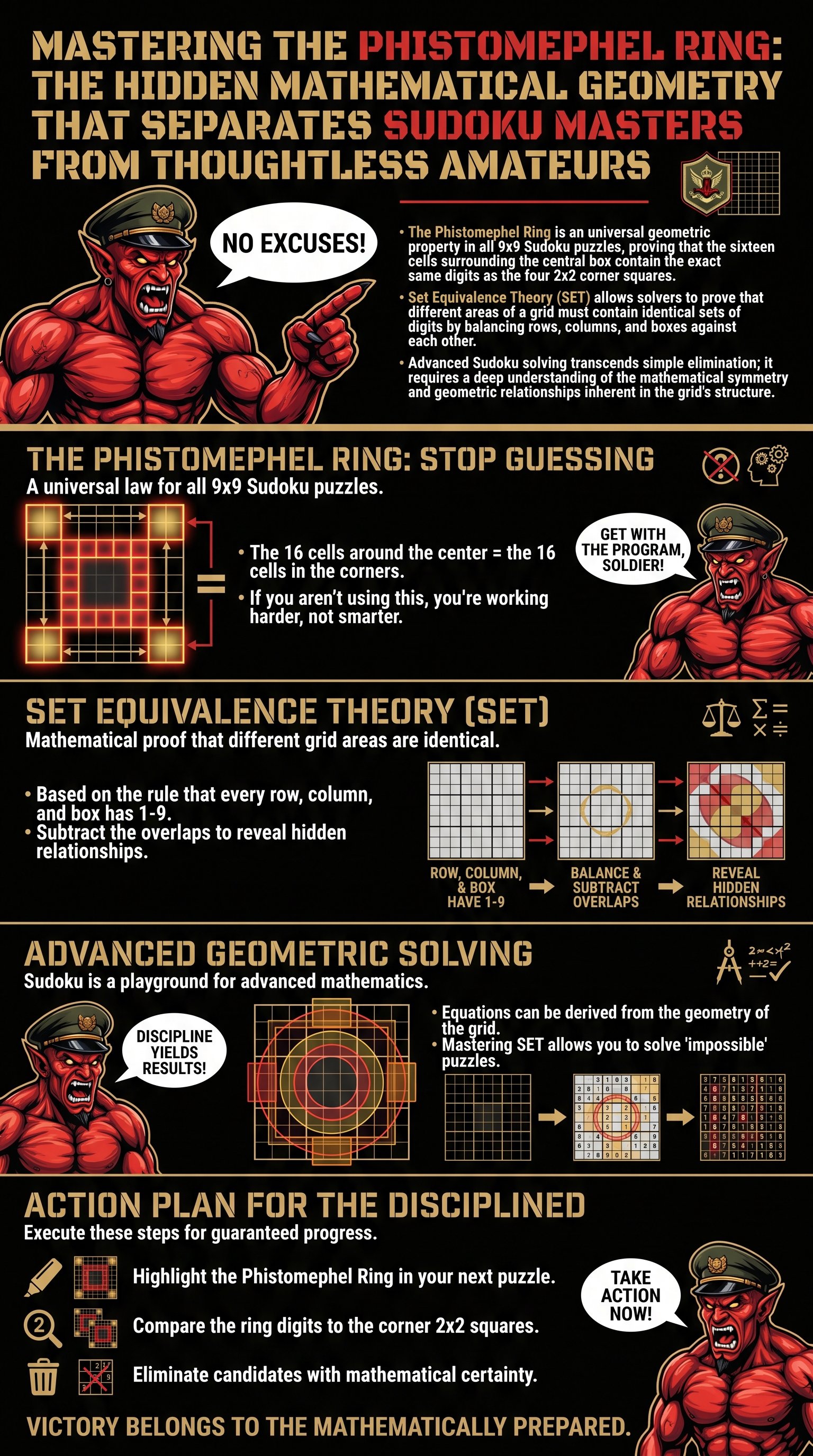 Mastering the Phistomephel Ring: The Hidden Mathematical Geometry That Separates Sudoku Masters from Thoughtless Amateurs - 1分でわかるスライド要約 (manabi)