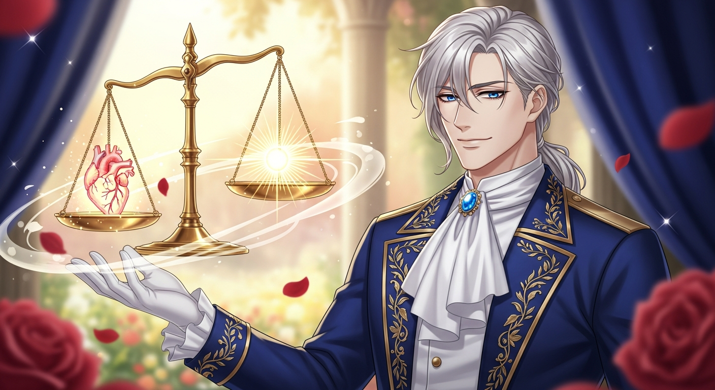 レオナルド王子が贈る、永遠の幸福を仕立てるための三つの黄金原則 - 導入 イラスト