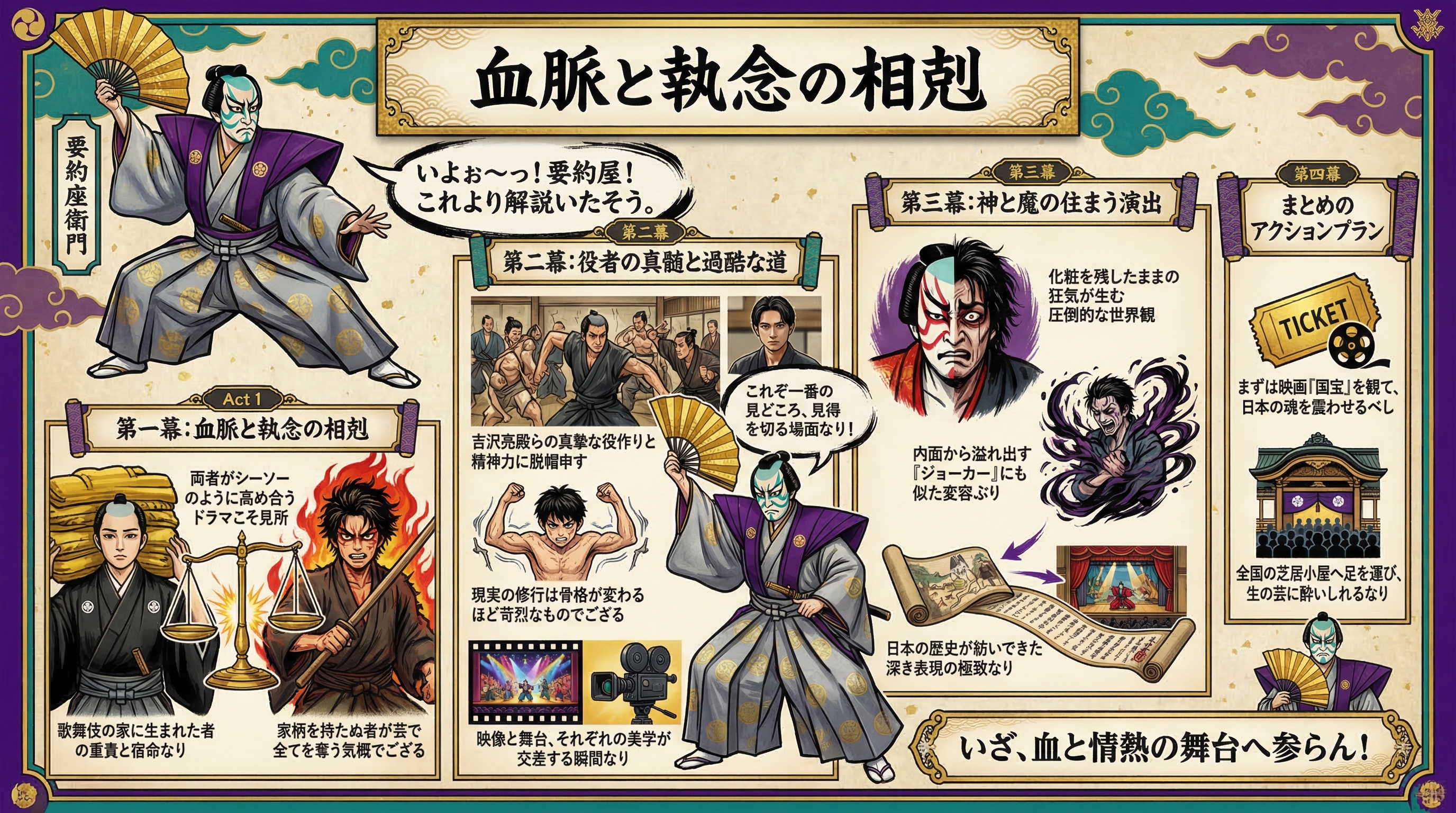 血脈と執念の相剋 - まとめ図解要約 (manabi)