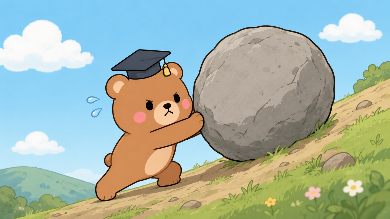 本棚の言葉とどろだんごの言葉を要約 - まとめ イラスト