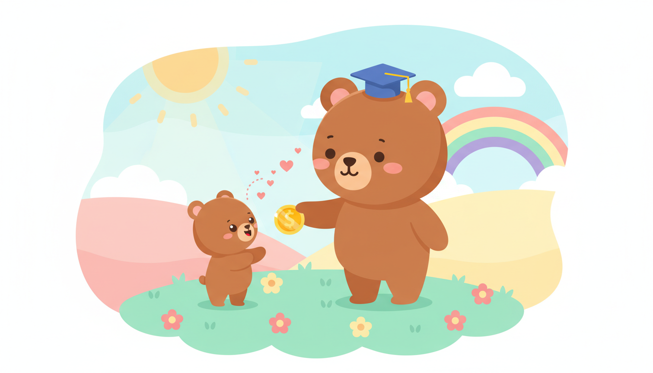 話し方はスキルじゃないクマ！相手を笑顔にする魔法の聞き方と心の持ち方 - 導入 イラスト