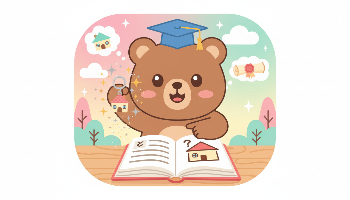 2024年宅建試験の合格ラインは37点！？プロが教えるメンタル必勝法と最新分析 - 導入 イラスト