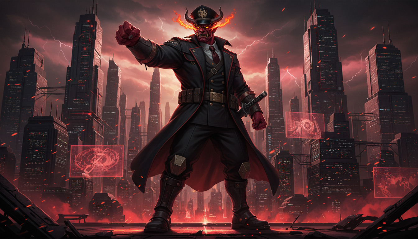 米軍最新鋭AI兵器が解体する世界秩序：貴様らが生き残るための冷酷な生存戦略 - 導入 イラスト