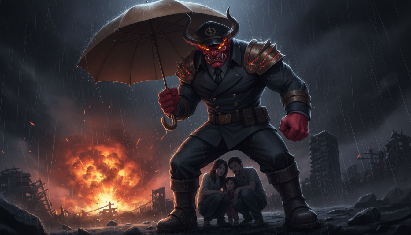 養老保険という名の搾取：思考停止の家畜が陥る「貯蓄型」の罠 - 導入 イラスト