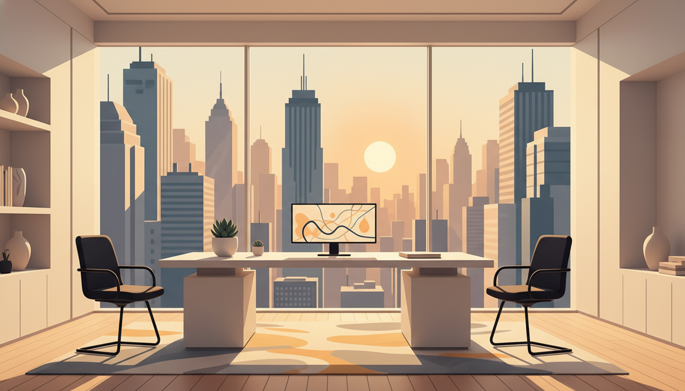 Google AIと極限の効率化を駆使した、現代ビジネスパーソンのための生産性向上メソッド - 導入 イラスト